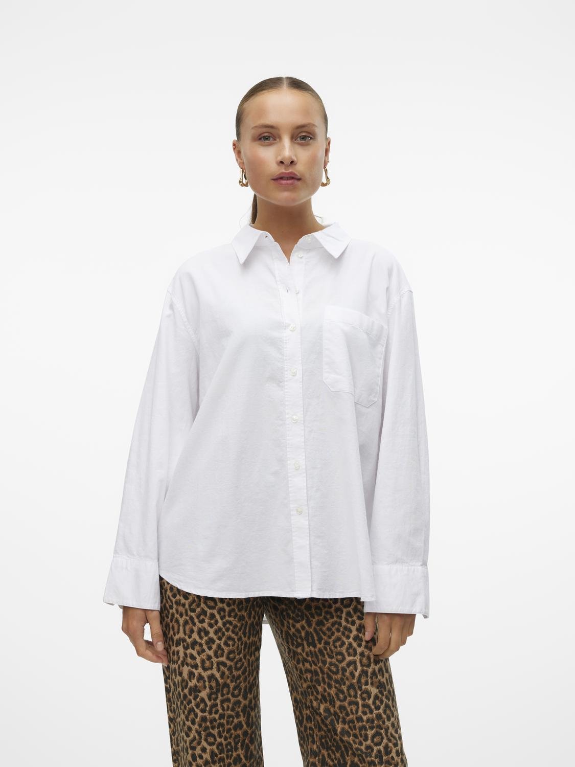 VMIDA Shirt - Bright White - VERO MODA & VILA Bergvik